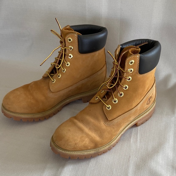 Timberland Classic Tan Leather Men's Boots. Size 9,5M - Picture 1 of 11